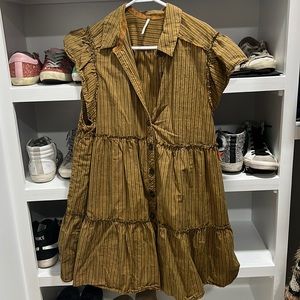 Free people — cap sleeve dress